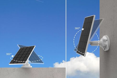 SANSCO Wire-Free Solar Battery Powered Security Camera, 4MP Outdoor WiFi IP Camera with Solar Panel, Waterproof,PIR Human Motion Detection, Night Vision, 2 Way Audio in Saudi Arabia