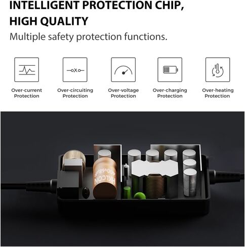 كابل شحن CASIMY PD USB-C 20V DC متوافق مع ResMed AirSense 11 Air 11 Airmini 65W 20W ResMed CPAP إلى 24V CPAP بطارية احتياطية لبنك الطاقة ومحول محطة شاحن مزود الطاقة in Kuwait