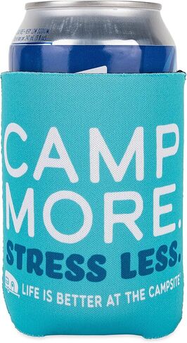 Camco Life is Better at The Campsite Cozie Can Cooler, 4-Pack, 12 oz in Saudi Arabia