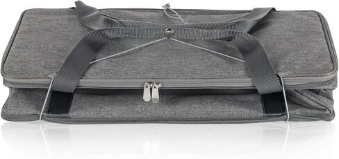 ONIVA - a Picnic Time brand 64 Can Collapsible Cooler, Large Insulated Soft Cooler Bag, Portable Beach Cooler with Shoulder Strap, (Heathered Gray) in Saudi Arabia