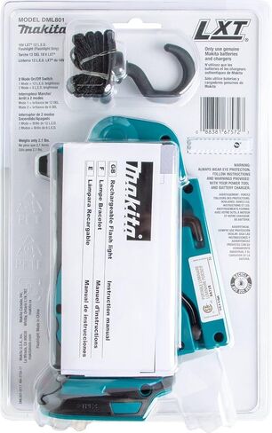 Makita DML801 18V LXT Lithium-Ion Cordless 12 L.E.D. Flashlight, Flashlight Only, Black in Saudi Arabia