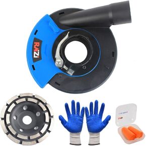 Raizi 5 inch Universal Surface Grinding Dust Shroud Hand Angle Grinder+5 inch Diamond Grinding Cup Wheel in Kuwait