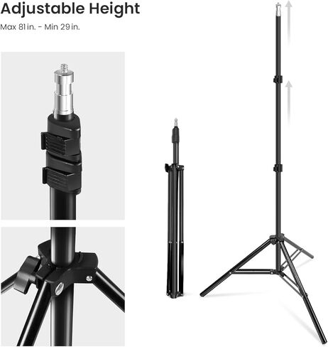 LimoStudio [2 Set] 20 x 28 inch Dimension Soft Box with Built-in Single Bulb Socket with 85 Watt Light Bulb, Photo Video Studio, AGG2557 in Kuwait