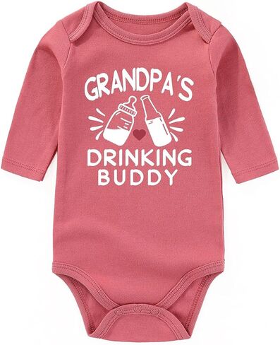 Grandpa Baby Clothes For Girl Boy Gender Neutral Newborn Romper Funny Baby Bodysuits infant outfits in Saudi Arabia