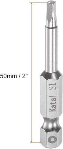 HARFINGTON S1 مفك براغي مربع 1/4 "عرافة عرقوب 2" طول مفك براغي مغناطيسي أداة السلطة in Saudi Arabia