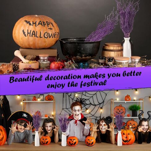16 Pcs Artificial Curly Willow Branches Plants Decorative Brown Twig Stems Spray Tall for Vase DIY Crafts Wedding Floral Arrangement Home Decor(Black, Purple, Bronze, 30 Pcs) in Saudi Arabia