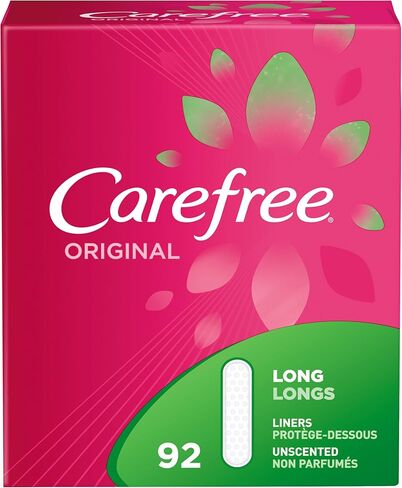 بطانات داخلية رفيعة أصلية من كيرفري، حماية يومية، طويلة، 92 قطعة (عبوة من قطعة واحدة) in Kuwait