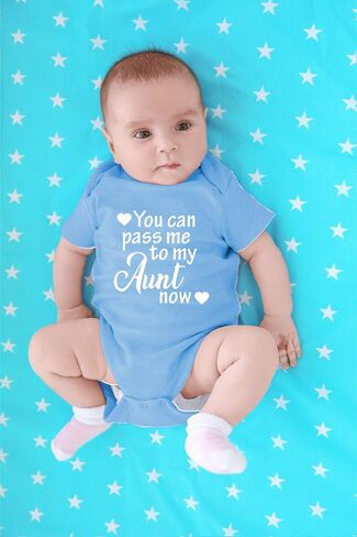 CBTwear You Can Pass Me to My Aunt Now Funny Baby Bodysuit in Kuwait