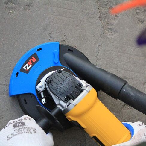 Raizi 5 inch Universal Surface Grinding Dust Shroud Hand Angle Grinder+5 inch Diamond Grinding Cup Wheel in Kuwait