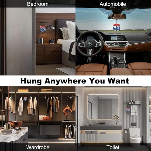 KOMAN Car Air Freshener,New Car Scent Air Fresheners,Hanging Paper Long Lasting Fragrance for Car,Home,Office, Venetian Scent (Pack of 12) in Kuwait