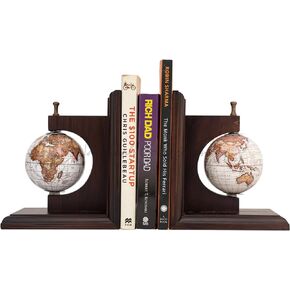 مجموعة نوتيكال كوليكشن | مساند كتب كلاسيكية مزخرفة للمكتب والمطبخ وغرفة المعيشة وديكور المنزل وعنصر الهدايا، حامل كتب بنمط عتيق in Kuwait