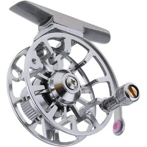 بكرة صيد من كونسكيي فلاي، بكرة صيد صغيرة خفيفة الوزن 5.32 سم، بكرة دوارة من سبائك الألومنيوم لصيد الأسماك في الجليد in Kuwait