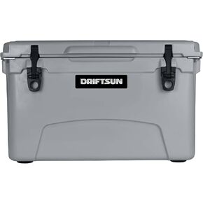 صندوق ثلج Driftsun سعة 45 لترًا، عالي التحمل، مبرد معزول تجاريًا عالي الأداء، أبيض in Kuwait