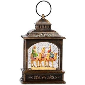 RAZ Imports Wisemen Lighted Water Lantern, 8-inch Height, Christmas Decor, Holiday Season, Table and Shelve Accent in Kuwait