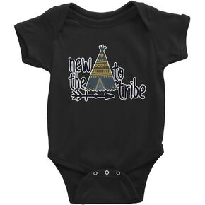 New to The Tribe Baby Boy Girl Onesie Newborn Organic Bodysuit Romper in Kuwait