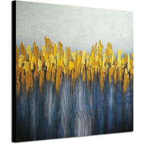 Wieco Art Pure لوحات مرسومة باليد على قماش مجردة قماش جدار الفن لغرفة المعيشة غرفة نوم جدار ديكور الحديث المعاصر المناظر الطبيعية الأعمال الفنية لديكورات المنزل in Kuwait