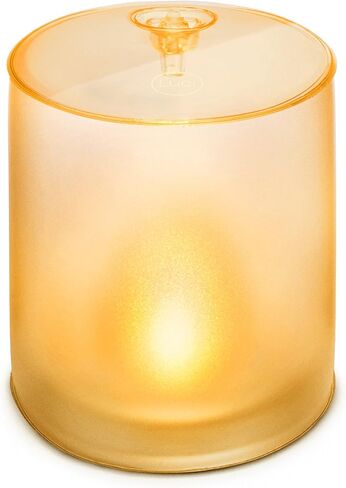 MPOWERD Luci Candle: Solar Inflatable Light, Get Peace of Mind That Traditional Candles Cannot Give, Glowing Amber Candle Flicker That Lasts Up to 18 Hours, No Batteries Needed, Waterproof in Kuwait