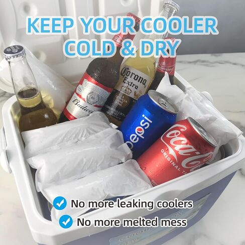 حزم الثلج WE 4Life للشحن والمبردات، وحزم الثلج الجاف لشحن الأطعمة المجمدة، وحزمة الفريزر الباردة القابلة لإعادة الاستخدام لأكياس الغداء، وأوراق حزمة الثلج المرنة، وبطانية الثلج المبردة تحافظ على الطعام الطازج والمشروبات الباردة in Kuwait