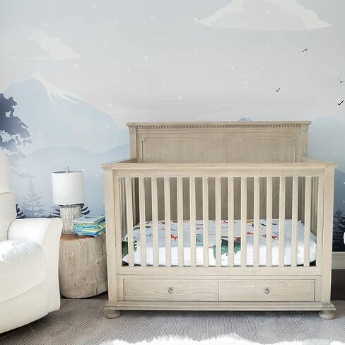 ملاءة سرير سنووي داي الجديدة من روكي هيومان. 100% من الساتان القطني - مفرش سرير أطفال بتصميم عطلة الكريسماس في الشتاء in Kuwait