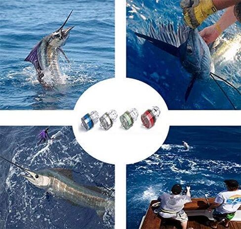 LED Deep Drop Underwater Fishing Light Diamond Tubular Style Bait Lure Squid, 350/700hrs Lifespan, 1000M Deep in Saudi Arabia