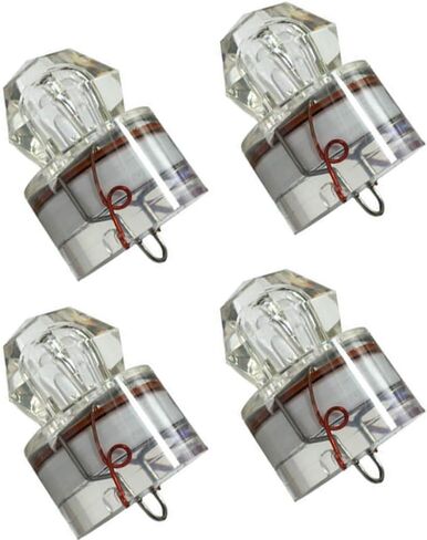 LED Deep Drop Underwater Fishing Light Diamond Tubular Style Bait Lure Squid, 350/700hrs Lifespan, 1000M Deep in Saudi Arabia