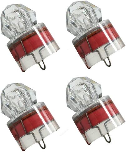 LED Deep Drop Underwater Fishing Light Diamond Tubular Style Bait Lure Squid, 350/700hrs Lifespan, 1000M Deep in Saudi Arabia