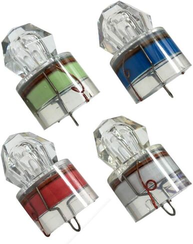 LED Deep Drop Underwater Fishing Light Diamond Tubular Style Bait Lure Squid, 350/700hrs Lifespan, 1000M Deep in Saudi Arabia