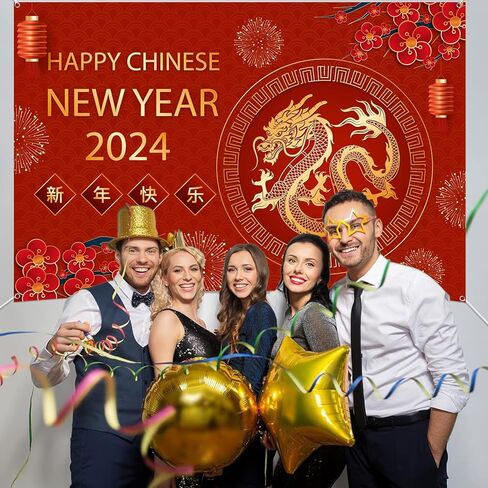 Chinese New Year Backdrop in Kuwait