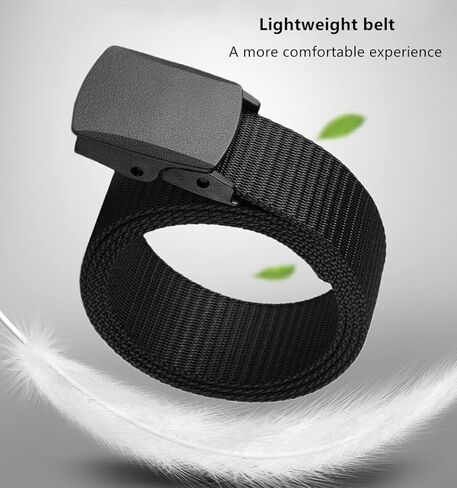 حزمة من 5 حزام شبكي نايلون مشبك بلاستيكي 1.5 بوصة شريط تكتيكي كاجوال للعمل والرياضة الترفيهية in Kuwait