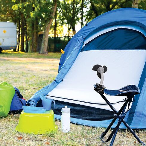 Little Chicks Portable Clip On Baby Stroller Fan, Flexible & Soft Fins in Kuwait