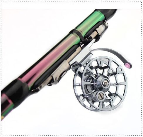 بكرة صيد من كونسكيي فلاي، بكرة صيد صغيرة خفيفة الوزن 5.32 سم، بكرة دوارة من سبائك الألومنيوم لصيد الأسماك في الجليد in Kuwait