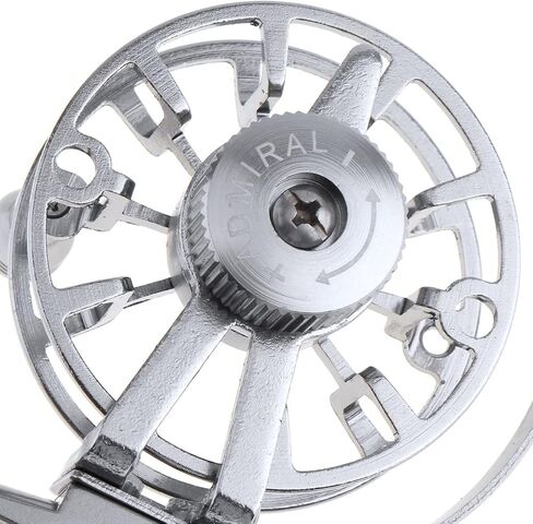 بكرة صيد من كونسكيي فلاي، بكرة صيد صغيرة خفيفة الوزن 5.32 سم، بكرة دوارة من سبائك الألومنيوم لصيد الأسماك في الجليد in Kuwait