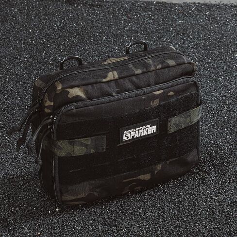 EXCELLENT ELITE SPANKER Tactical Molle Admin Pouch Utility Organizer EDC Medical Bag Utility EDC Tool Pouch with Shoulder Strap Attachment Pouches Waist Bag in Kuwait