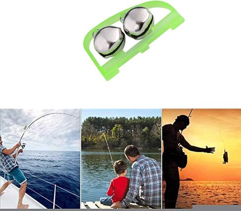 HiBD Fishing Bells 20pcs Arched Fish Bells Fishing Rod Alarm in Saudi Arabia