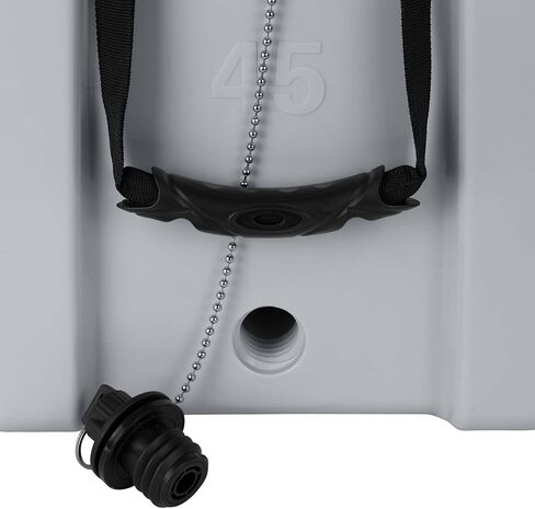 صندوق ثلج Driftsun سعة 45 لترًا، عالي التحمل، مبرد معزول تجاريًا عالي الأداء، أبيض in Kuwait