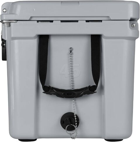 صندوق ثلج Driftsun سعة 45 لترًا، عالي التحمل، مبرد معزول تجاريًا عالي الأداء، أبيض in Kuwait