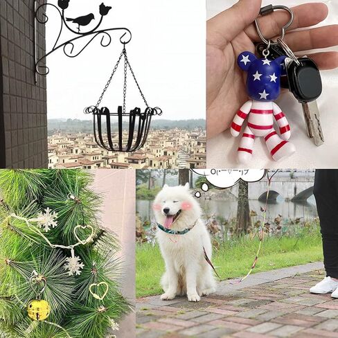 4 x 30mm Heart shape multi-function Carabiner Clip Aluminum Ring Key chain Cara Bulk Hook Pack for Camping Hiking Fishing Traveling in Kuwait