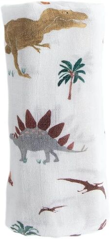 Organic Cotton Muslin Swaddle | Howdy Horse Newborn Blanket - 44x44 Wrap | Soft organic cotton muslin swaddle for newborns, nursing, burping, stroller cover, tummy time, breathable 44 x 44 baby wrap. in Saudi Arabia