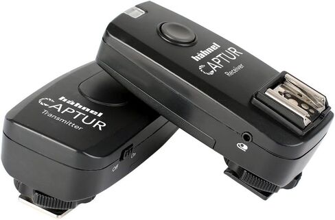 Hahnel HL -CAPTUR N Captur Remote Camera/Flash Trigger, Transmitter/Receiver for Nikon, Black in Kuwait