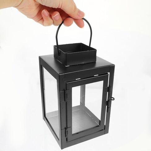 Abaodam Metal Hanging Lantern Garden Lantern for Candle Vintage Style Pillar Candle Holder Halloween Candle Stand Decorative Candle Lantern for Party Indoor Outdoor Decor in Saudi Arabia