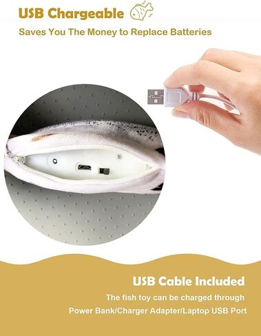 yudansi تتحرك لعبة القط الأسماك، لعبة السمك كيكر القط الكهربائية المتخبط، لعبة النعناع البري الأسماك المرنة، واقعية أفخم الكهربائية تهز الأسماك القطط الداخلية اللعب محاكاة لعبة مضغ مضحكة تفاعلية للقطط (السلمون) in Kuwait