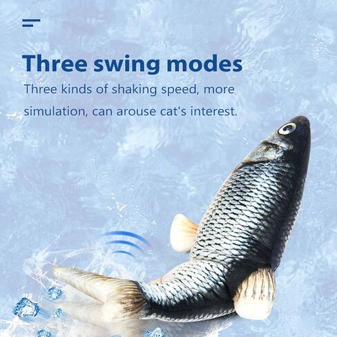 yudansi تتحرك لعبة القط الأسماك، لعبة السمك كيكر القط الكهربائية المتخبط، لعبة النعناع البري الأسماك المرنة، واقعية أفخم الكهربائية تهز الأسماك القطط الداخلية اللعب محاكاة لعبة مضغ مضحكة تفاعلية للقطط (السلمون) in Kuwait
