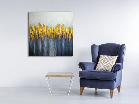 Wieco Art Pure Hand-Painted Paintings on Canvas Abstract Canvas Wall Art for Living Room Bedroom Wall Decor Modern Contemporary Landscape Artwork for Home Decorations in Saudi Arabia