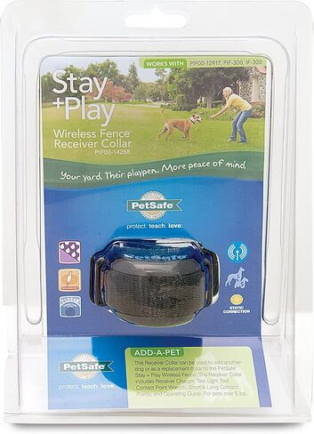 PetSafe Wireless Pet Containment System + 2 Replacement Batteries - Original Wireless Electric Fence for Dogs - From the Parent Company of Invisible Fence Brand - Covers Up to 1/2 Acre - For Pets 8lb+ in Saudi Arabia