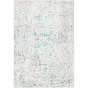 سجادة منطقة مجموعة SAFAVIEH Madison - 25.4 سم × 35.56 سم، رمادي وبيج، تصميم تجريدي حديث، لا يتساقط ويسهل العناية به، مثالي للمناطق ذات حركة المرور العالية في غرفة المعيشة وغرفة النوم (MAD453A) in Kuwait