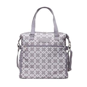 Sarah Wells Lizzy Breast Pump Bag - Compatible with Spectra, Medela, and More - Insulated Cooler Pocket (Black)