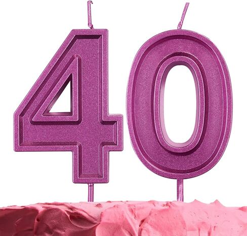 احصل على شمعة عيد ميلاد رقم 10 - شمعة أرجوانية رقم 10 على العصي - شموع أرقام لحفلات أعياد الميلاد وحفلات الزفاف - شمعة عيد الميلاد العاشر لتزيين الكيك - شمعة أرجوانية رقم 10 in Saudi Arabia