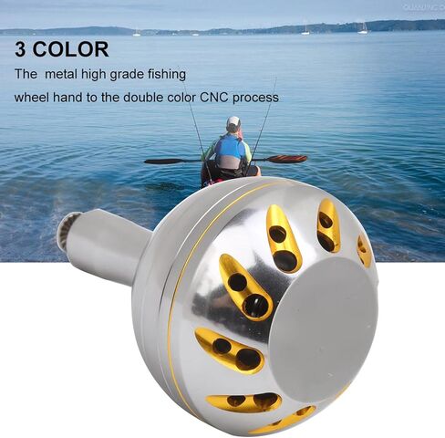 مقابض كرة واحدة من Alomejor Fishing Reel Handle Metal خفيفة الوزن لالتقاط الطعم الصيد بكرة الصيد معدات الصيد الصيد الصيد الصيد الصيد in Kuwait