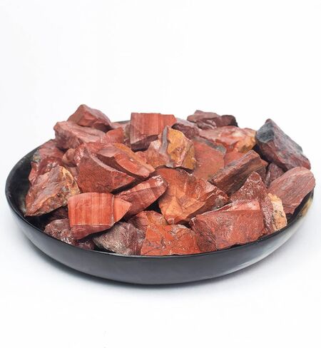 Crocon 1LB Orange Selenite Rough Stones and Crystals Bulk - Raw Gemstone for Tumbling Cabbing Polishing Gem Mining Chakra Balancing Reiki Crystal Healing Good Luck Fountain Rocks Home Décor Gifts in Saudi Arabia