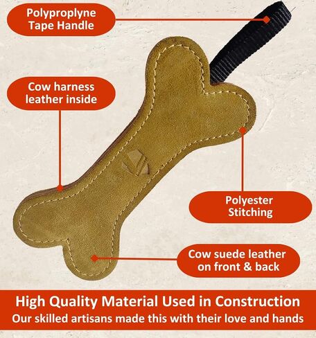 ألعاب جلدية للكلاب الصغيرة. جلد طبيعي 100% - بدون حشوات ضارة (العظام) in Kuwait